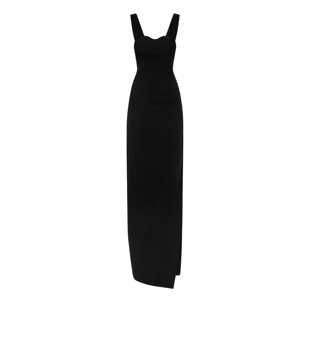 ABITO DA SERA IN MAGLIA DI VISCOSA ELASTICIZZATA ABITO DA SERA IN MAGLIA DI VISCOSA ELASTICIZZATA