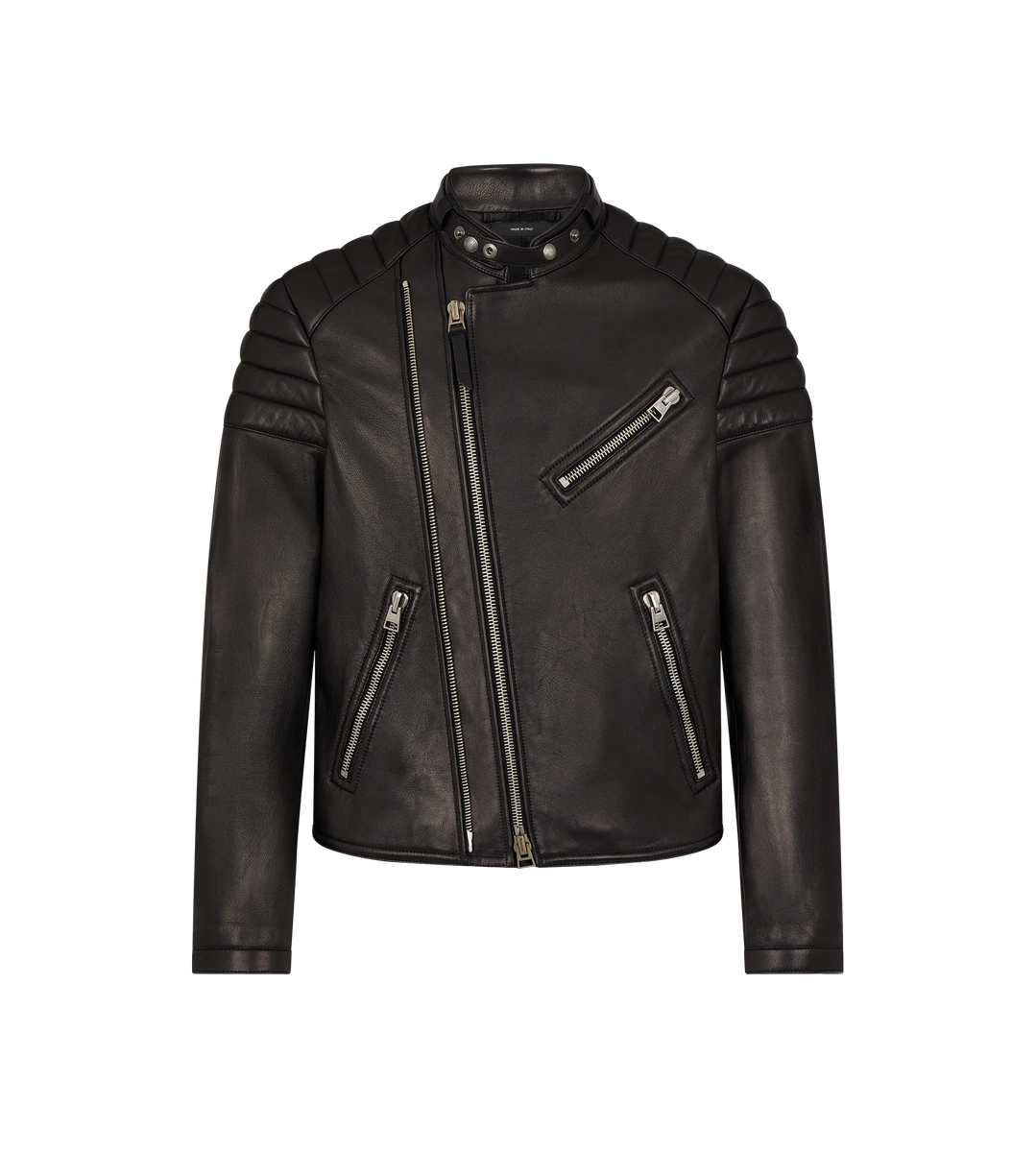 BIKER IN PELLE GRANA CON ZIP BIKER IN PELLE GRANA CON ZIP