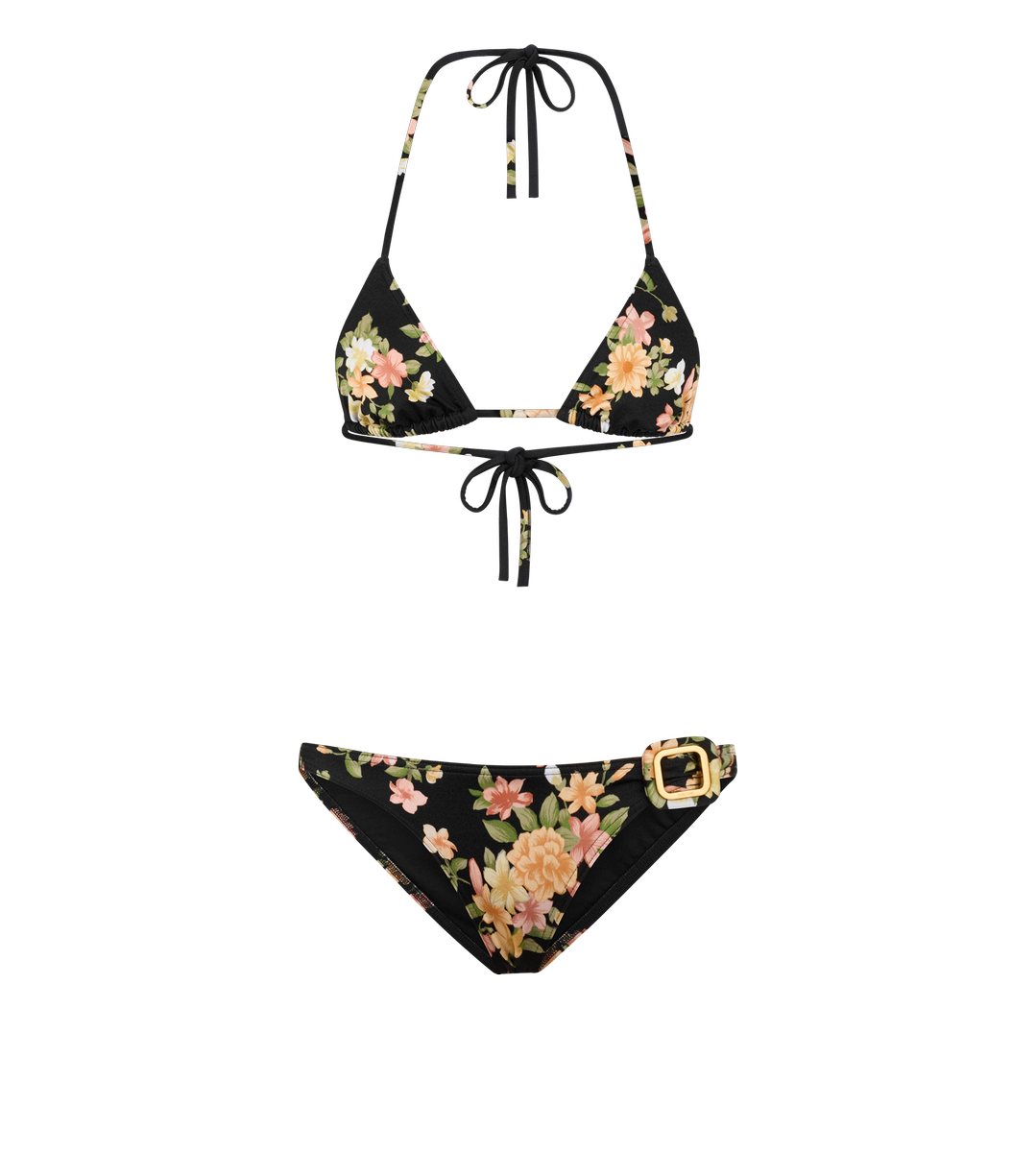 BIKINI A TRIANGOLO CON DETTAGLIO FIBBIA E TARGA METALLICA TOM FORD BIKINI A TRIANGOLO CON DETTAGLIO FIBBIA E TARGA METALLICA TOM FORD