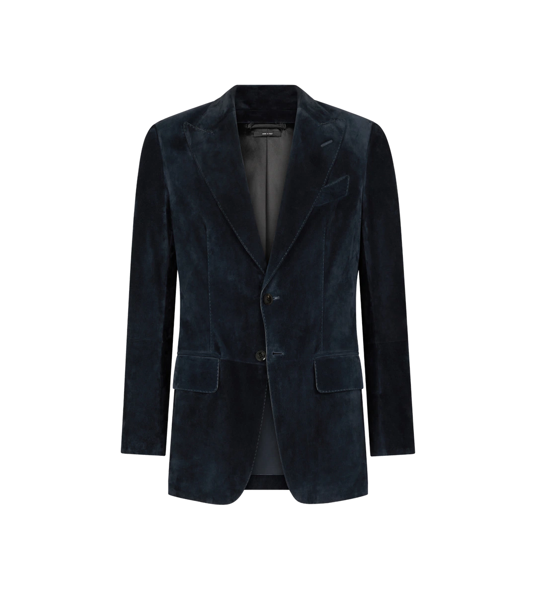 BLAZER SARTORIALE IN CASHMERE E CAMOSCIO BLAZER SARTORIALE IN CASHMERE E CAMOSCIO