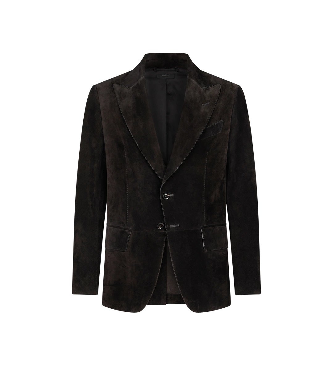 BLAZER SARTORIALE IN CASHMERE E CAMOSCIO BLAZER SARTORIALE IN CASHMERE E CAMOSCIO