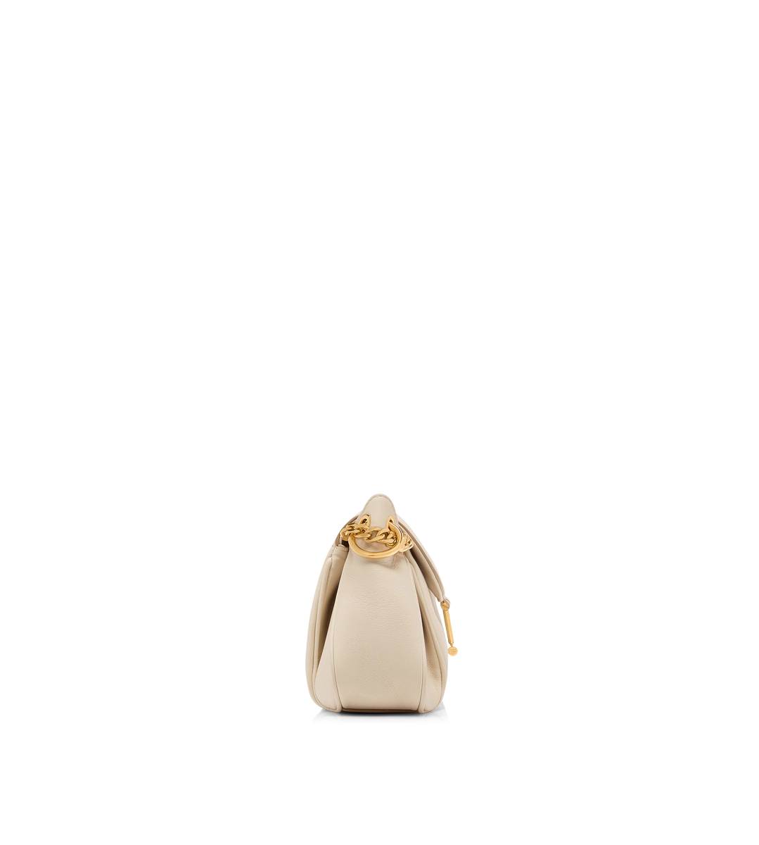 BORSA A TRACOLLA CON CATENA TARA IN PELLE GRANA NATURALE BORSA A TRACOLLA CON CATENA TARA IN PELLE GRANA NATURALE