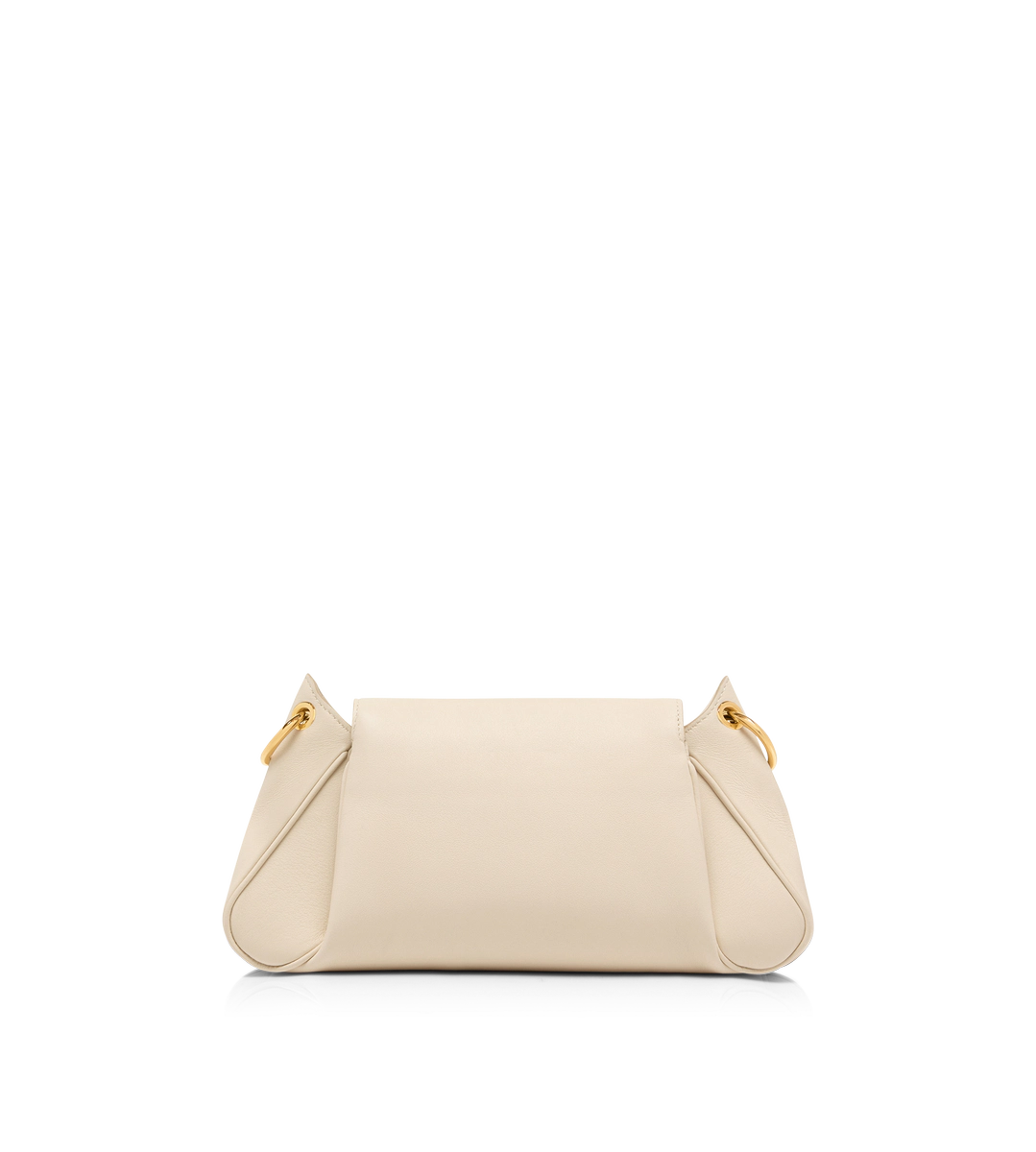 BORSA A TRACOLLA CON CATENA TARA IN PELLE GRANA NATURALE BORSA A TRACOLLA CON CATENA TARA IN PELLE GRANA NATURALE
