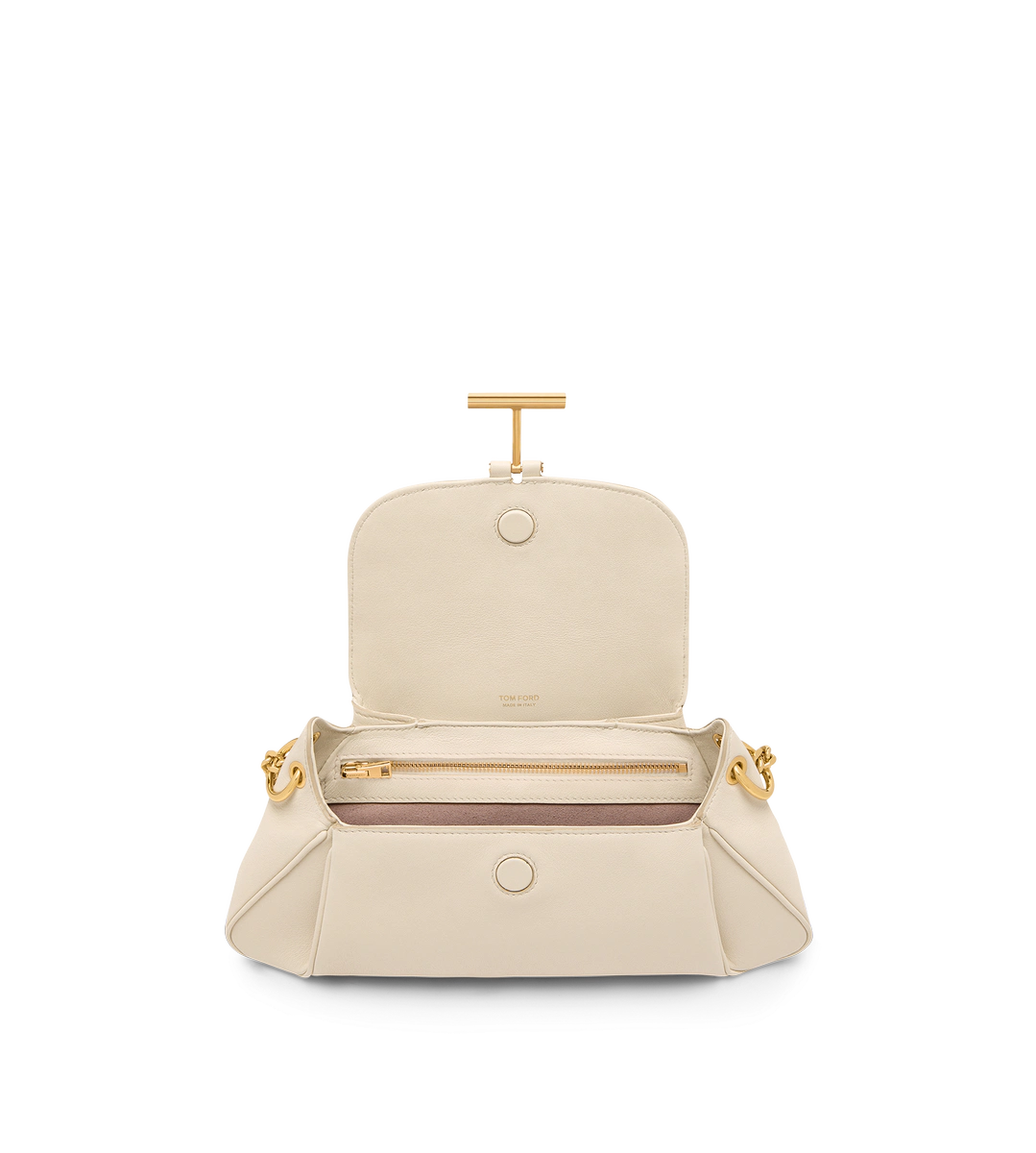 BORSA A TRACOLLA CON CATENA TARA IN PELLE GRANA NATURALE BORSA A TRACOLLA CON CATENA TARA IN PELLE GRANA NATURALE