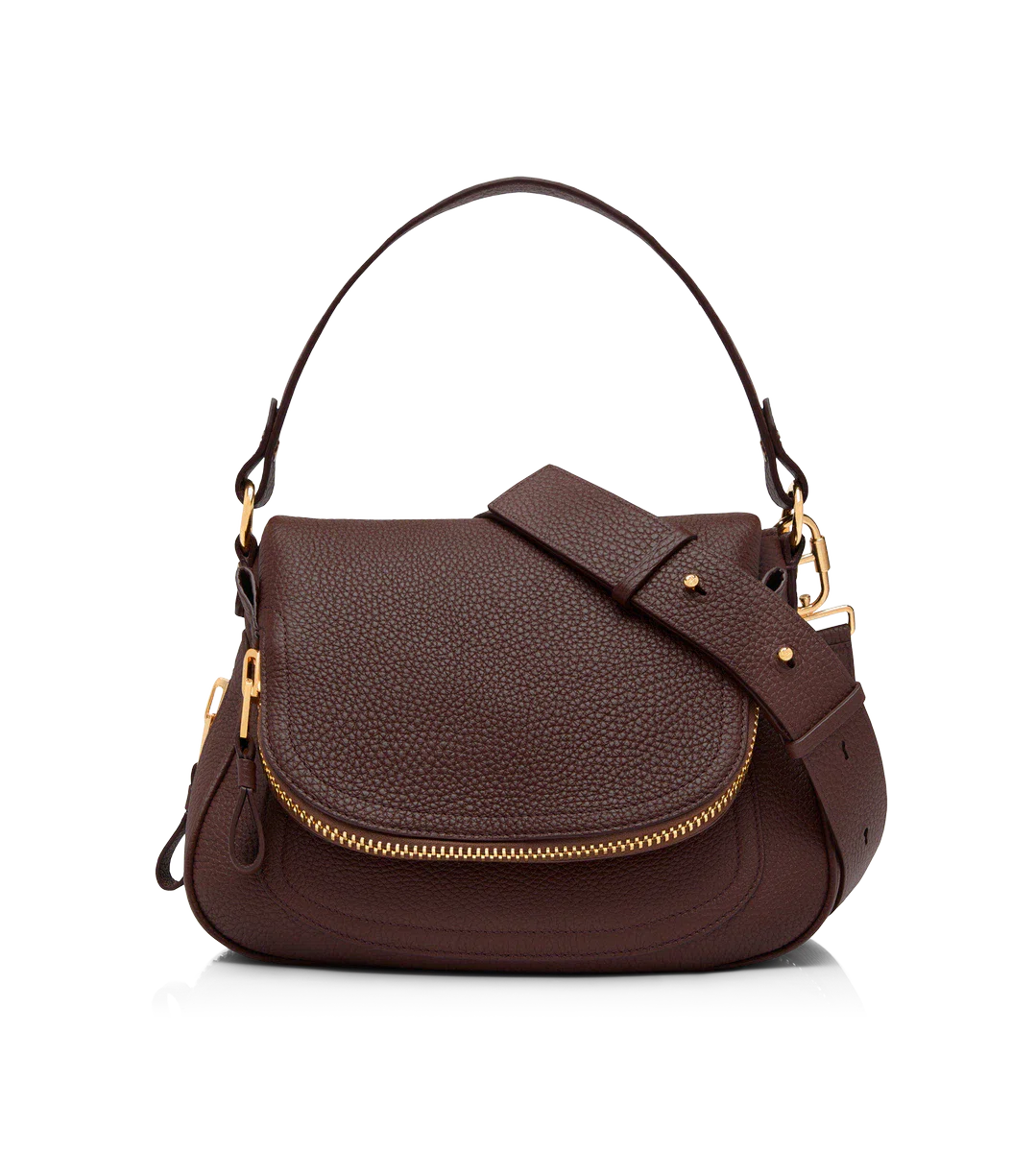BORSA JENNIFER MEDIA IN PELLE GRANULATA CON DOPPIO TRACOLLA BORSA JENNIFER MEDIA IN PELLE GRANULATA CON DOPPIO TRACOLLA