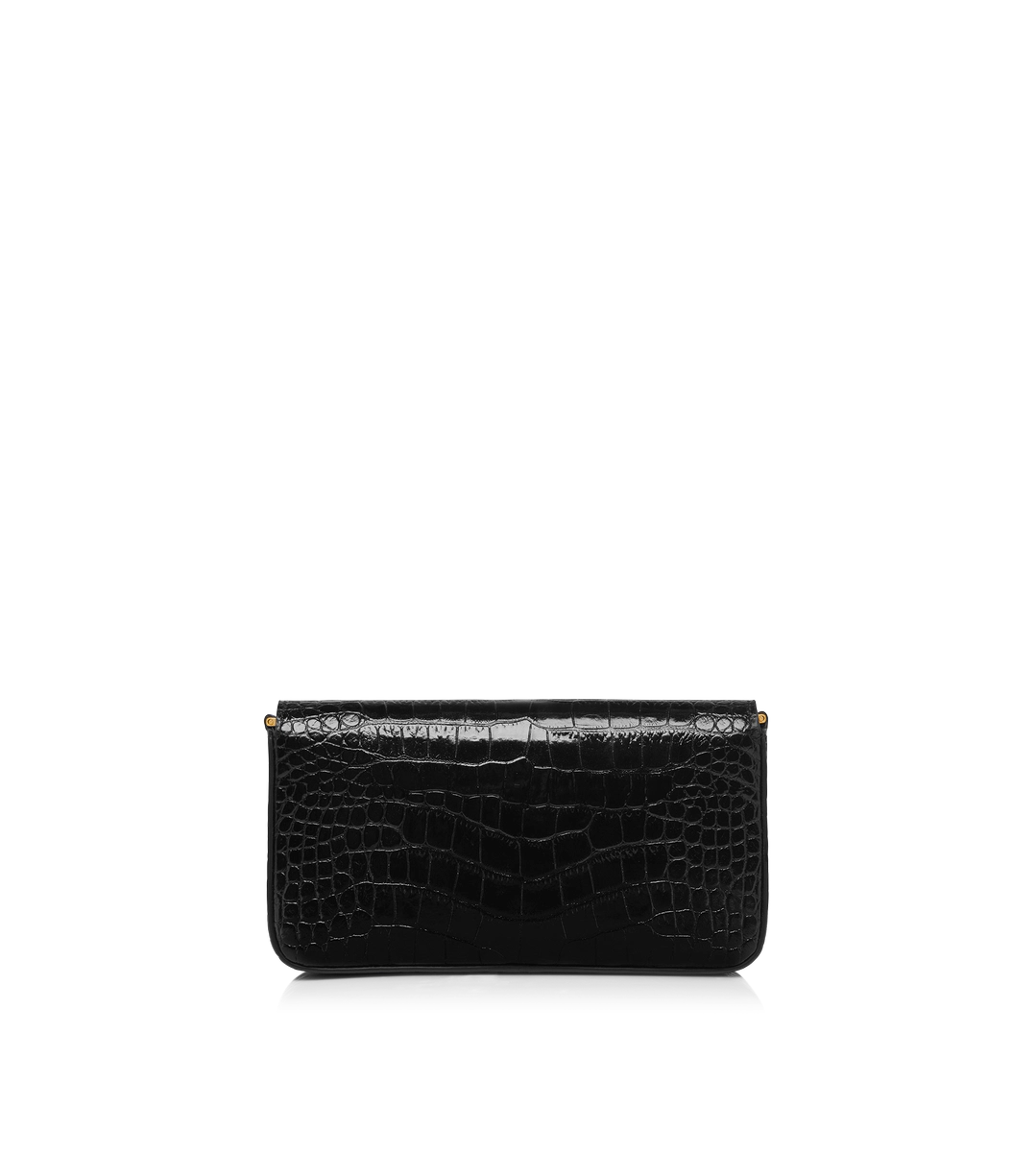 BORSA MINI WALLIS IN PELLE DI COCCODRILLO LUCIDA STAMPATA BORSA MINI WALLIS IN PELLE DI COCCODRILLO LUCIDA STAMPATA