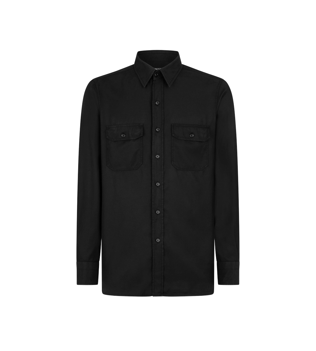 CAMICIA MILITARE IN TWILL FLUID