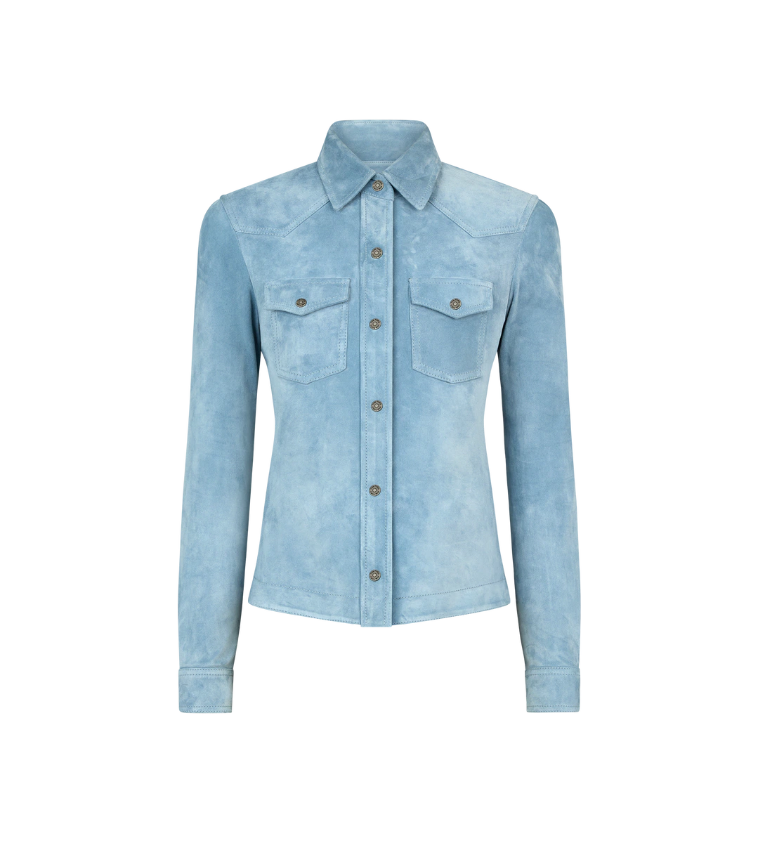 CAMICIA WESTERN IN CASHMERE E CAMOSCIO CAMICIA WESTERN IN CASHMERE E CAMOSCIO