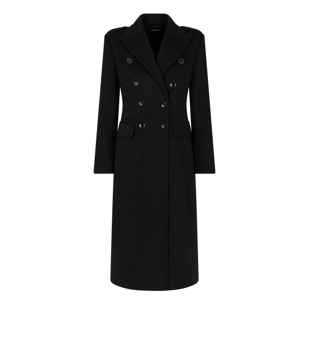 CAPPOTTO MILITARE DOPPIO PETTO IN MISTO LANA E CASHMERE CAPPOTTO MILITARE DOPPIO PETTO IN MISTO LANA E CASHMERE