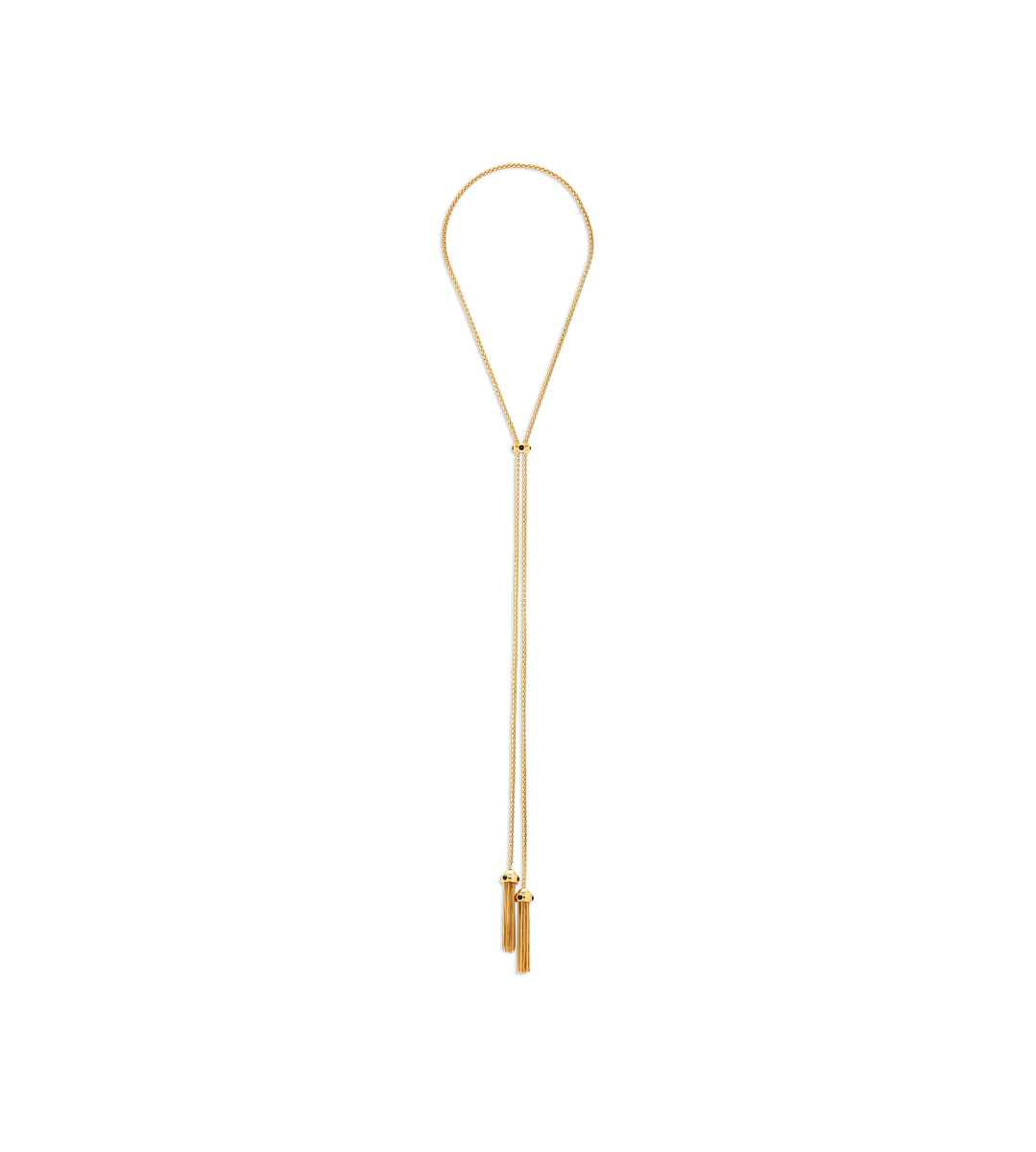 COLLANA LARIAT IN OTTONE E CRISTALLO CABOCHON COLLANA LARIAT IN OTTONE E CRISTALLO CABOCHON