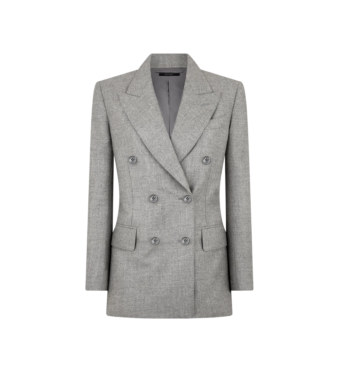 GIACCA DOPPIOPETTO IN FLANELLA DI CASHMERE “WALLIS” GIACCA DOPPIOPETTO IN FLANELLA DI CASHMERE “WALLIS”