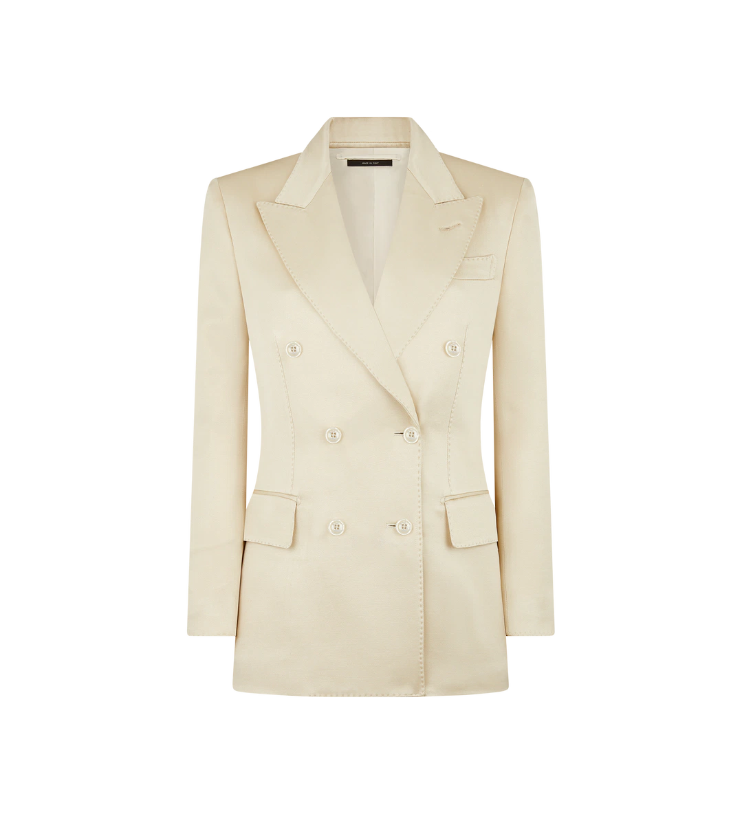 GIACCA DOPPIOPETTO “WALLIS” IN TWILL DI SETA E LANA GIACCA DOPPIOPETTO “WALLIS” IN TWILL DI SETA E LANA