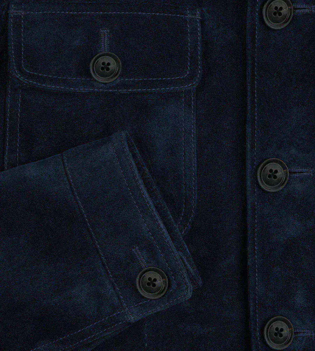 GIACCA MILITARE IN CASHMERE E CAMOSCIO GIACCA MILITARE IN CASHMERE E CAMOSCIO