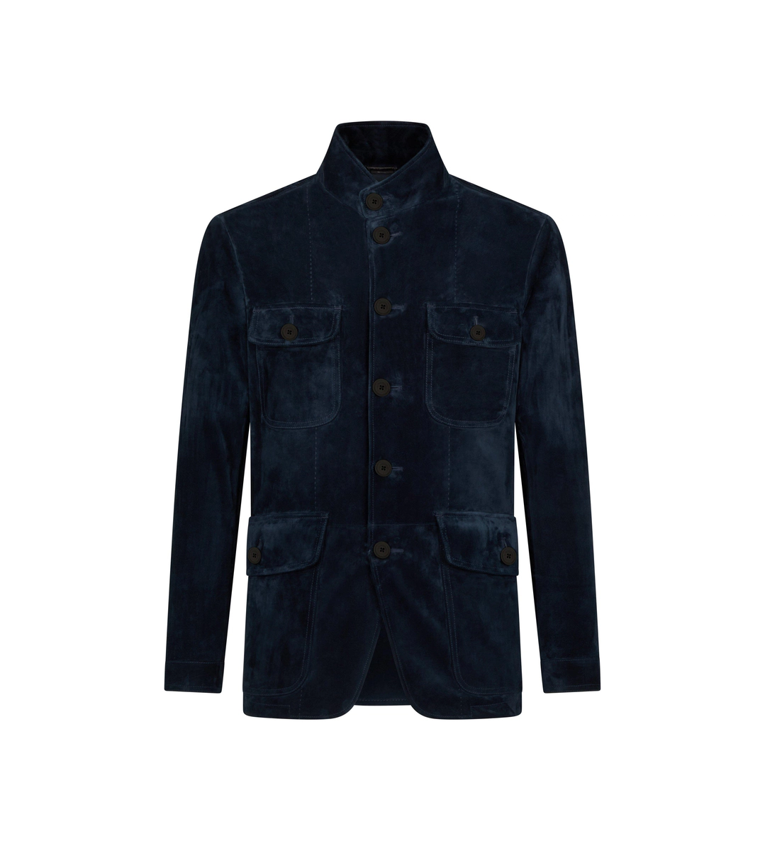 GIACCA MILITARE IN CASHMERE E CAMOSCIO GIACCA MILITARE IN CASHMERE E CAMOSCIO