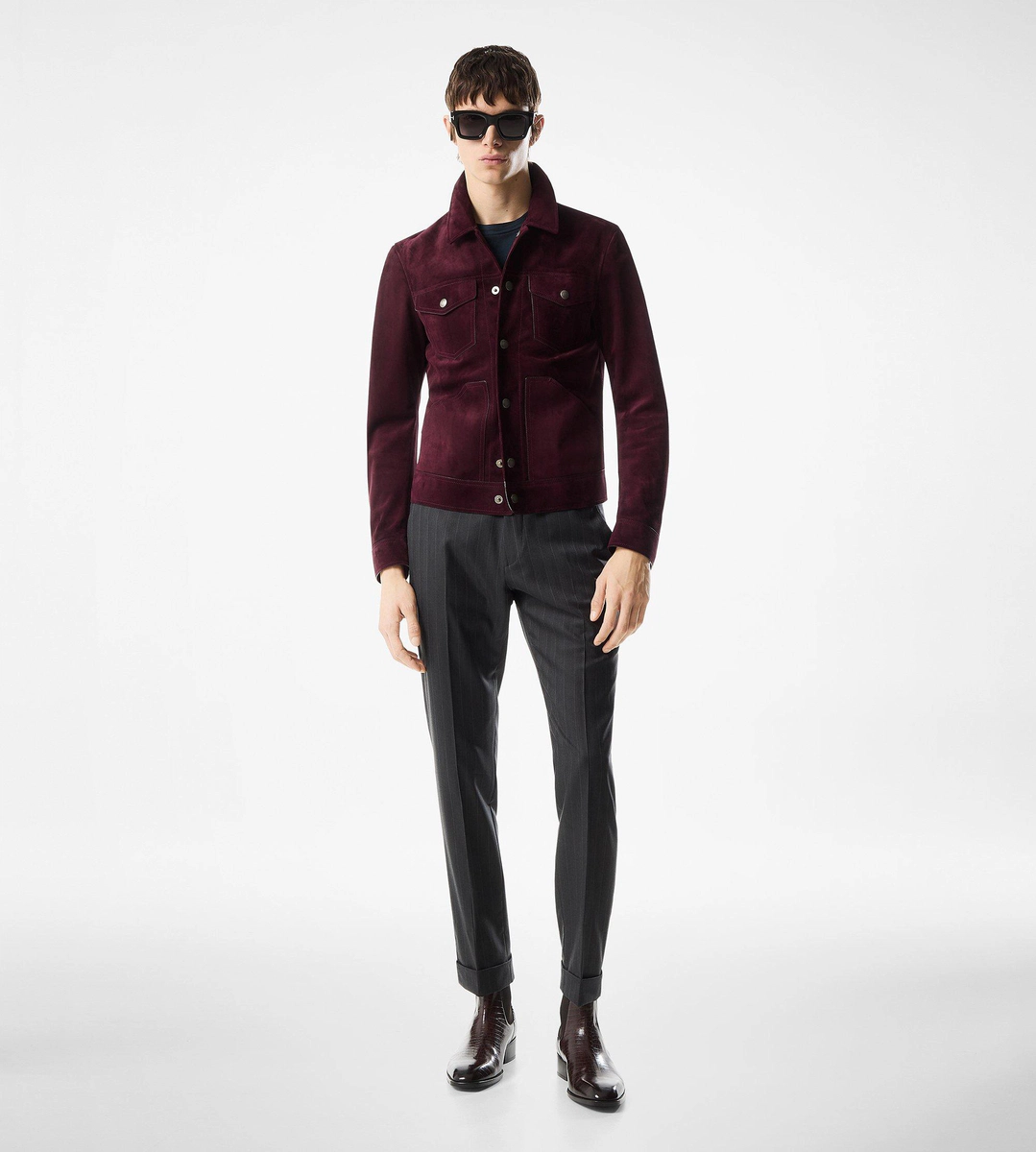 GIACCA WESTERN IN CASHMERE SCAMOSCIATO GIACCA WESTERN IN CASHMERE SCAMOSCIATO