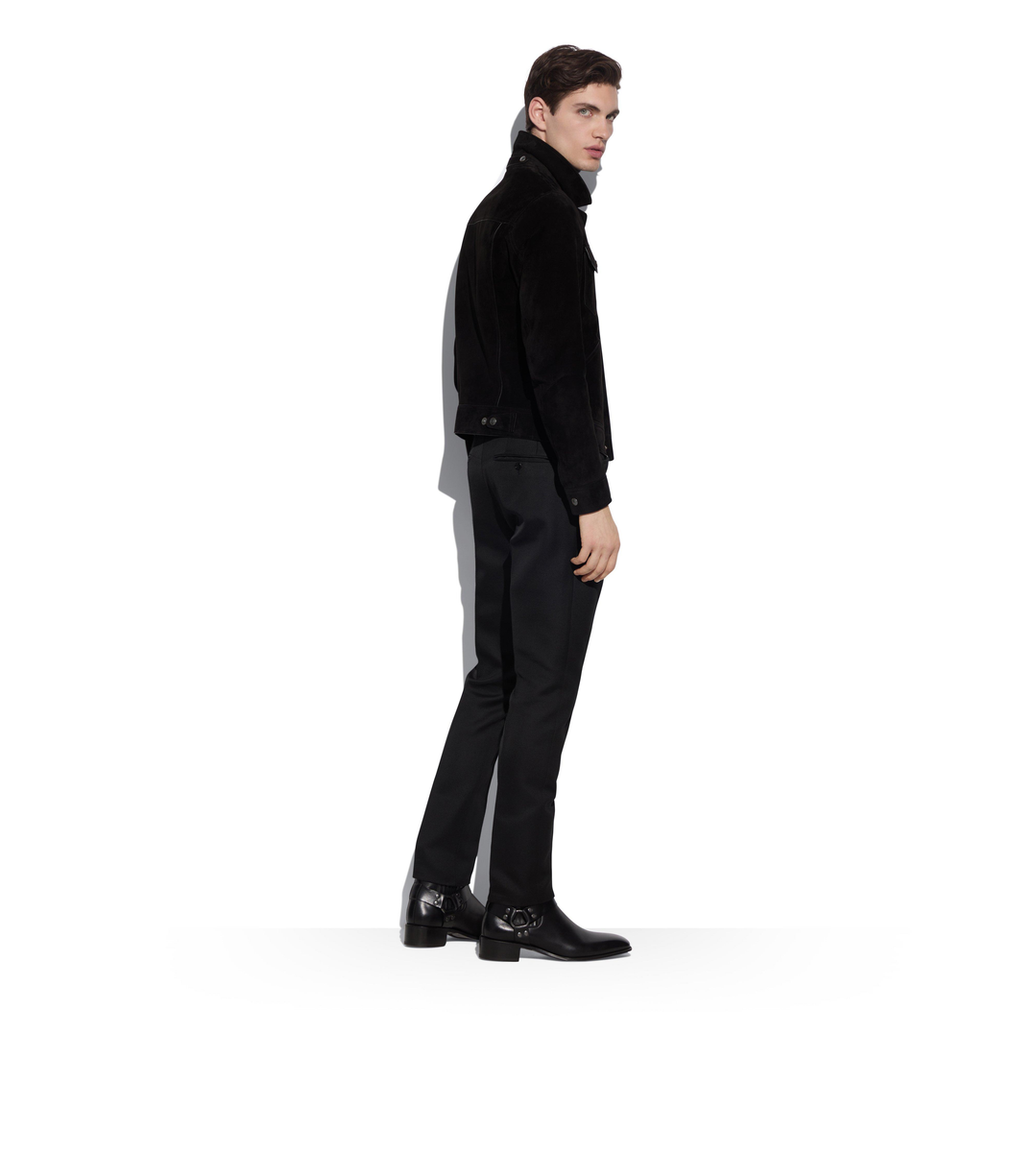 GIACCA WESTERN IN CASHMERE SCAMOSCIATO GIACCA WESTERN IN CASHMERE SCAMOSCIATO