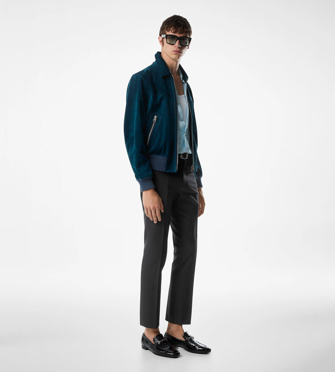 GIACCONE IN CASHMERE CON COLLO IN CAMOSCIO GIACCONE IN CASHMERE CON COLLO IN CAMOSCIO
