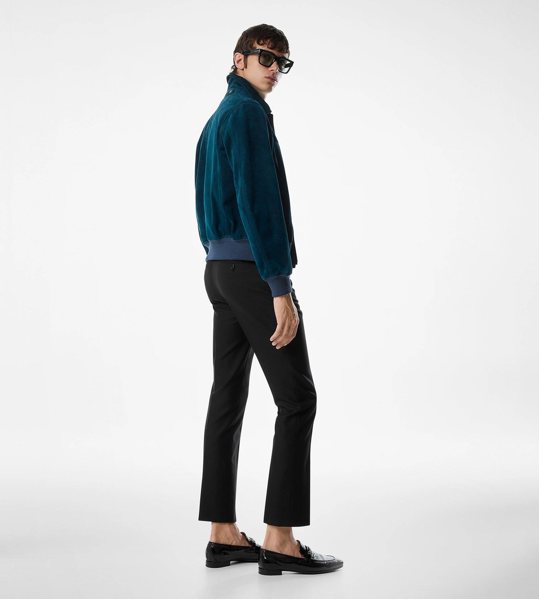 GIACCONE IN CASHMERE CON COLLO IN CAMOSCIO GIACCONE IN CASHMERE CON COLLO IN CAMOSCIO