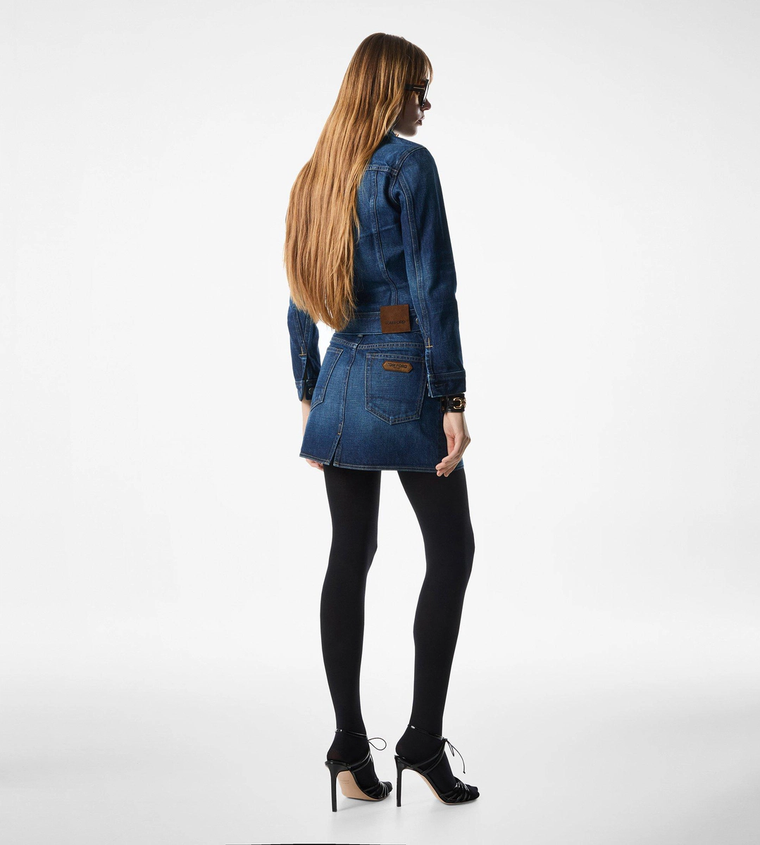 MINIGONNA IN DENIM LAVATO CON PIETRA MINIGONNA IN DENIM LAVATO CON PIETRA
