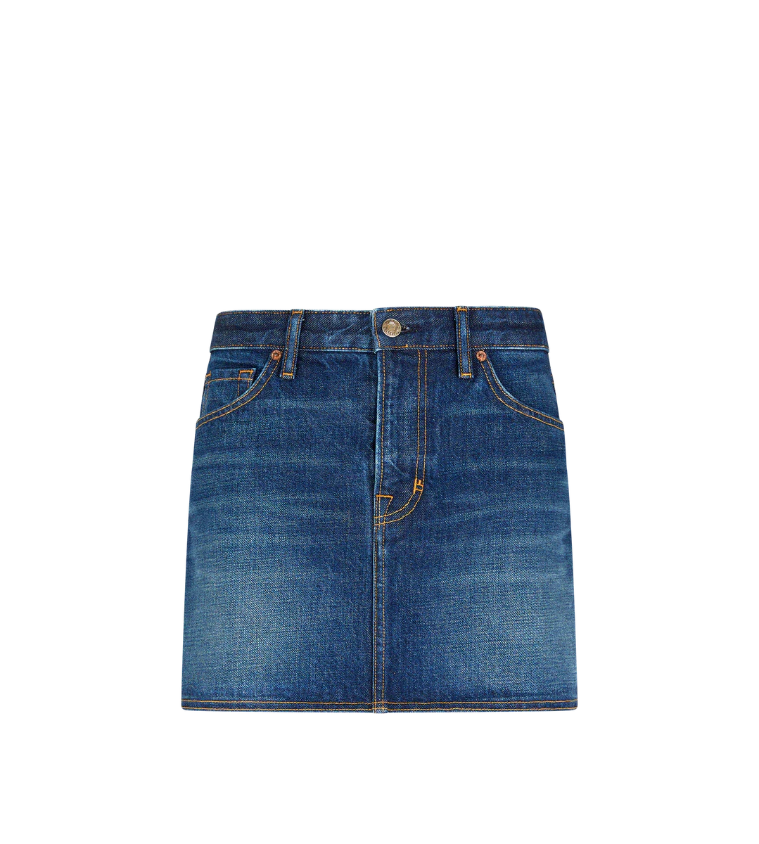 MINIGONNA IN DENIM LAVATO CON PIETRA MINIGONNA IN DENIM LAVATO CON PIETRA
