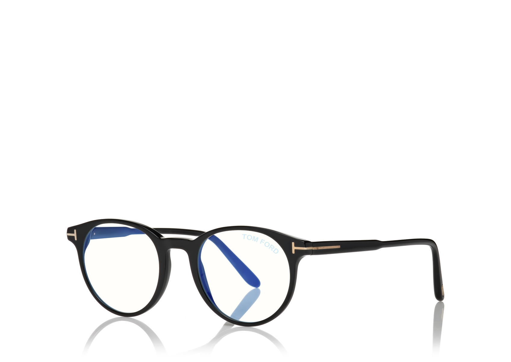 OCCHIALI OTTICI A FORMA ROTONDA BLOCK BLU 1 - OCCHIALI OTTICI A FORMA ROTONDA BLOCK BLU