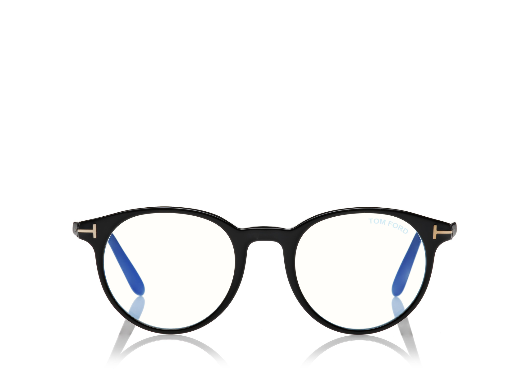 OCCHIALI OTTICI A FORMA ROTONDA BLOCK BLU - OCCHIALI OTTICI A FORMA ROTONDA BLOCK BLU