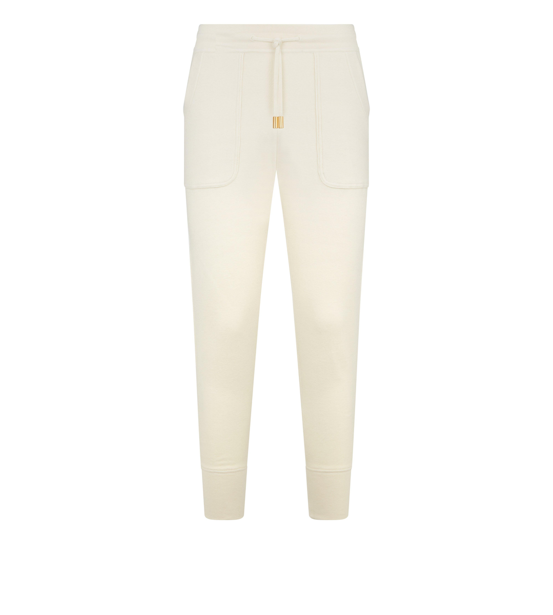 PANTALONI DA JOGGING IN MAGLIA DI CASHMERE ELASTICIZZATA COMPATTI PANTALONI DA JOGGING IN MAGLIA DI CASHMERE ELASTICIZZATA COMPATTI