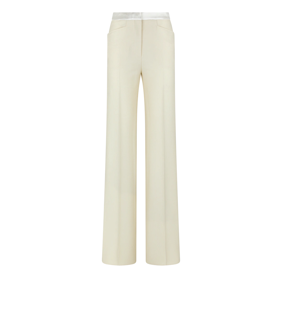 PANTALONI DA SMOKING SARTORIA IN TWILL DI MISTO SETA PANTALONI DA SMOKING SARTORIA IN TWILL DI MISTO SETA