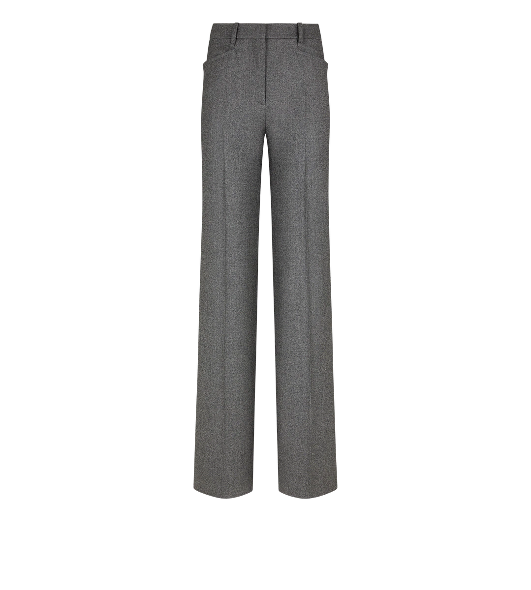 PANTALONI SARTORIALI IN FLANELLA DI CASHMERE PANTALONI SARTORIALI IN FLANELLA DI CASHMERE