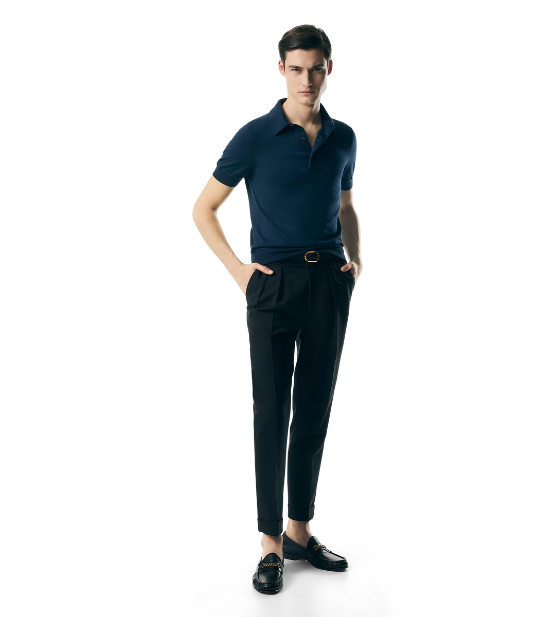 POLO IN CASHMERE E SETA A MISURA FINE POLO IN CASHMERE E SETA A MISURA FINE
