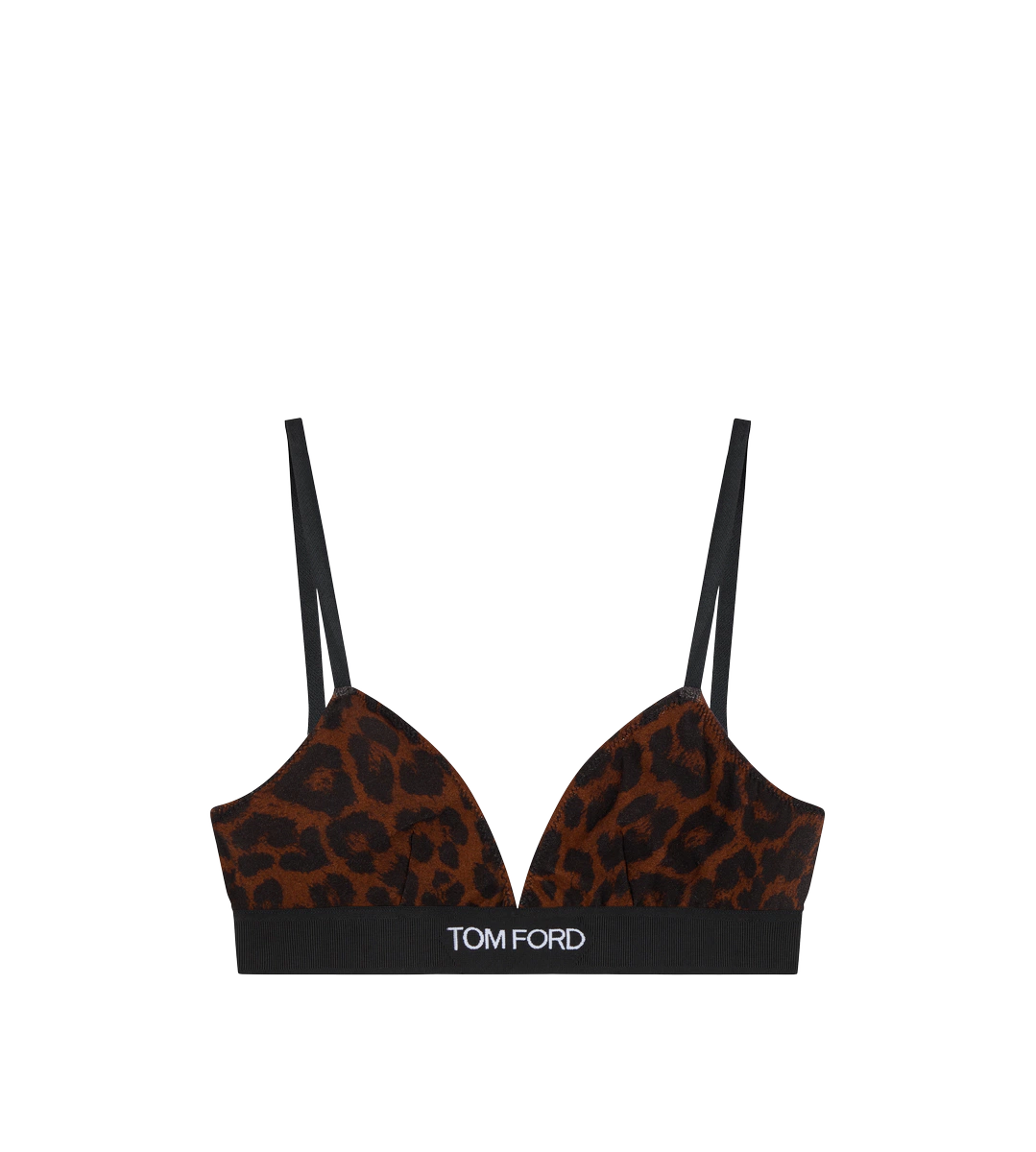 REGGISENO FIRMATO IN MODAL CON STAMPA LEOPARDATA RIFLETTENTE REGGISENO FIRMATO IN MODAL CON STAMPA LEOPARDATA RIFLETTENTE