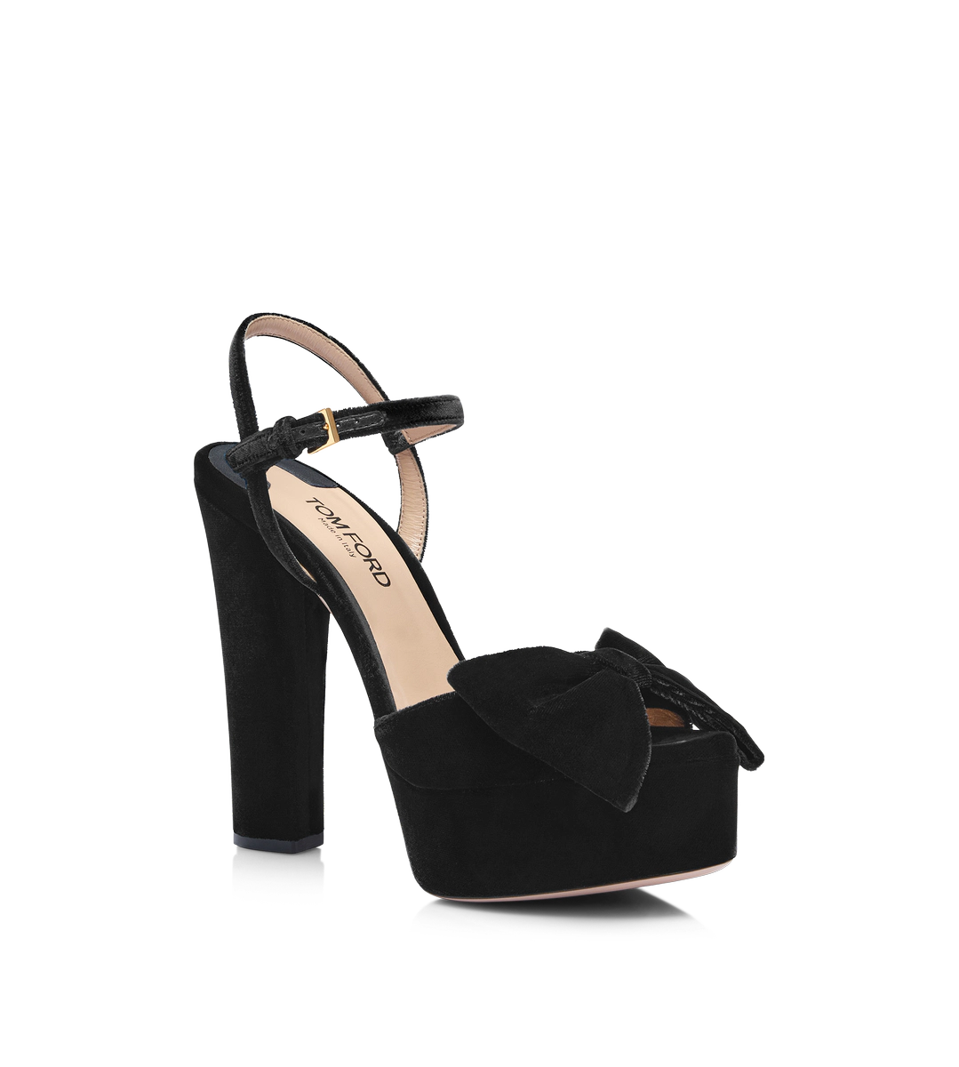 SANDALO BRIGITTE CON PLATFORM IN VELLUTO SANDALO BRIGITTE CON PLATFORM IN VELLUTO
